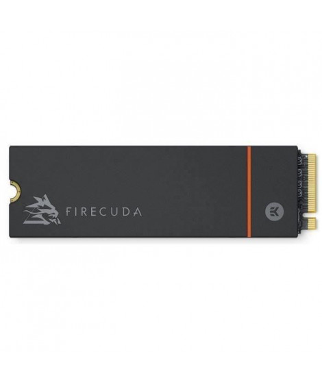 Disque SSD Interne - SEAGATE - FireCuda 530 Heatsink - 500Go - PCI Express 4.0 x4 (NVMe) (ZP500GM3A023)