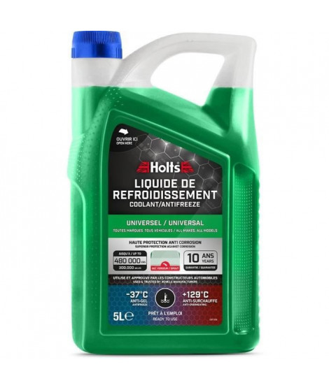 Liquide de Refroidissement - HOLTS - HAFR0011B -37°c Universel + Bec 5L