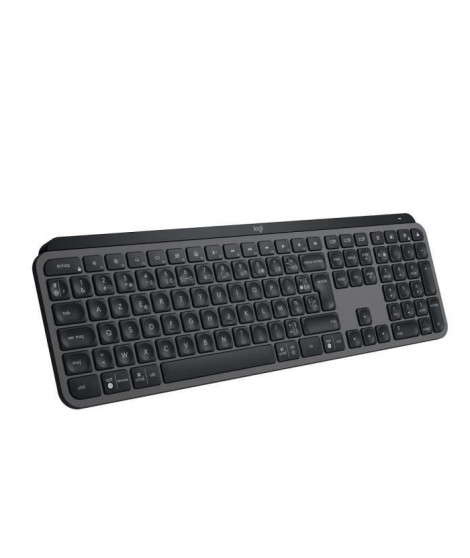 Clavier Sans Fil - LOGITECH - MX Keys S - Bluetooth - Rétroéclairé - Touches silencieuses - Graphite