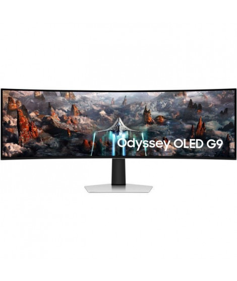 Ecran PC gamer incurvé - SAMSUNG - ODYSSEY G93SC LS49CG934SUXEN - OLED 49'' Dual QHD -0,03ms - 240Hz - USB-C/HDMI/Micro HDMI/DP