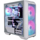 Boitier PC Gaming - COOLER MASTER - HAF 500 White -ARGB - ATX (H500-WGNN-S00)