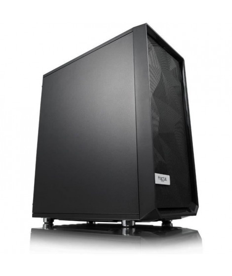 FRACTAL DESIGN BOITIER PC Meshify C - Solid Side Panel - Noir - Format ATX (FD-CA-MESH-C-BKO)