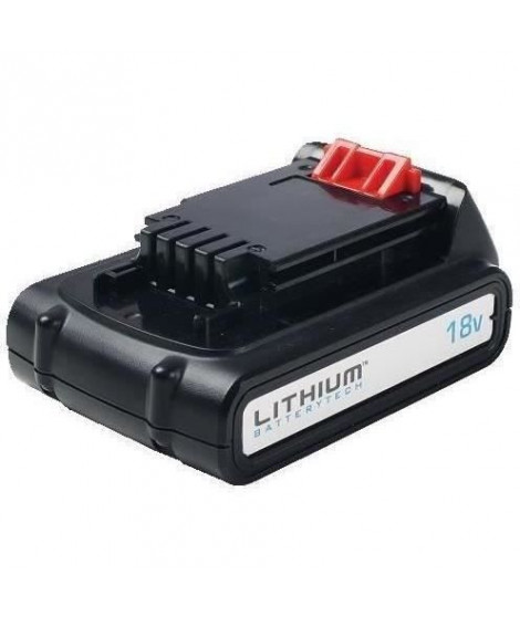 Batterie Lithium 18V BLACK+DECKER 2,0 Ah - BL2018-XJ