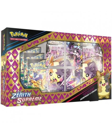 Coffret Pokémon Morpeko V-Union - Collection Premium Zénith Supreme - Extension de 70 cartes