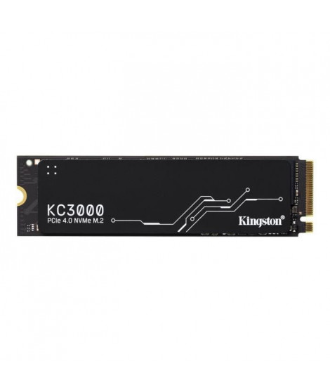 KINGSTON - SSD Interne - KC3000 - 4096Go - M.2 NVMe (SKC3000D/4096G)