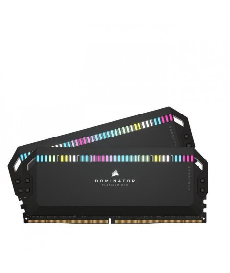 CORSAIR Dominator PLATINUM RGB - 32GB 2x16GB - DDR5 5600MHz - CAS36 - Black (CMT32GX5M2X5600C36)