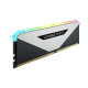 CORSAIR Vengeance RGB RT Mémoire 3200MHz 32GB (4x8GB) DIMM DDR4 for AMD Ryzen for AMD Threadripper (CMN32GX4M4Z3200C16W)