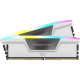 CORSAIR Vengeance RGB DDR5 - 32GB 2x16GB DIMM - 5200MHz - Unbuffered, 40-40-40-77, XMP 3.0, White Heatspreader, RGB LED, 1.25V