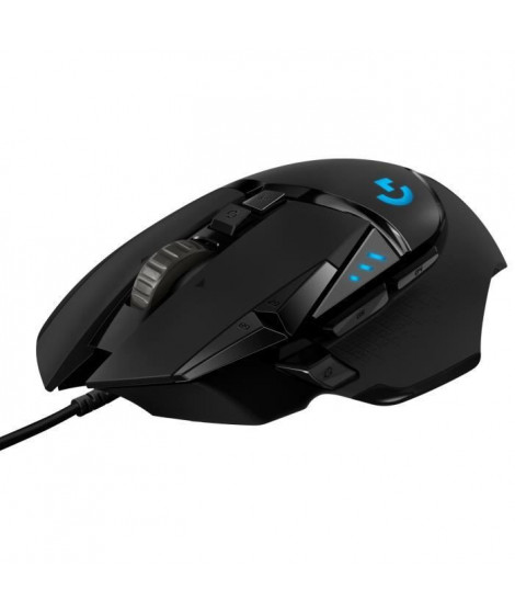 Souris Gamer - filaire - LOGITECH G - G502 HERO - USB - Noir