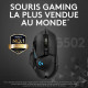 Souris Gamer - filaire - LOGITECH G - G502 HERO - USB - Noir