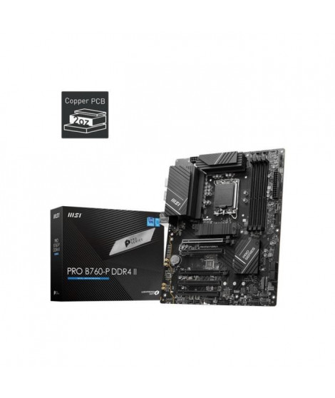 Carte Mere - MSI - PRO B760-P DDR4 II (911-7E29-001)