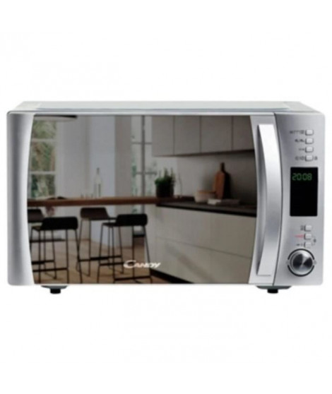 CBWM30DS Micro-ondes Gril - 30L -MO 900W - Plateau tournant 31,5cm Fonction Silence - Fonction EcoCuisson express - Porte miroir