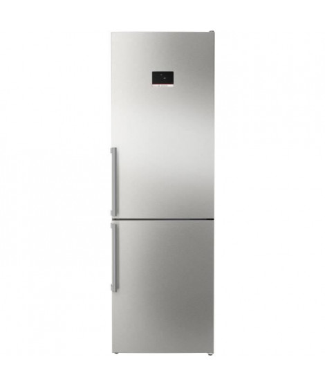 Réfrigérateur combiné BOSCH KGN367ICT SER4 - 2 Portes - Pose libre - Capacité 321L - H186 x L60 x P66,50 cm - Inox