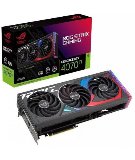 carte graphique  ASUS ROG STRIX RTX4070TI 12G GAMING NVIDIA GEFORCE RTX 4070 TI 12 GO