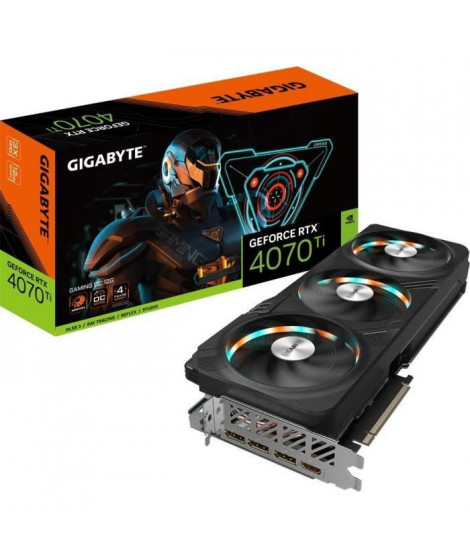 GIGABYTE TECHNOLOGY - GeForce - Carte Graphique - RTX 4070 Ti GAMING 12G