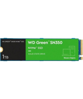 WESTERN DIGITAL - Green SN350 - Disque SSD Interne - 1 To - M.2 - WDS100T3G0C