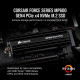 Corsair Disque SSD MP600 PRO LPX 2TB M.2 NVMe PCIe Gen. 4 x4 - Optimisé pour PS5 (CSSD-F2000GBMP600PLP)