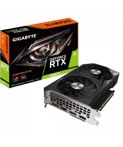 carte graphique GIGABYTE WINDFORCE OC 8G NVIDIA 8 GO GDDR6