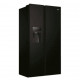 HAIER HSR3918FIPB - Réfrigérateur américain 515 L (337+178) - No Frost Multiflow - L90,8cm xH177,5cm - Noir