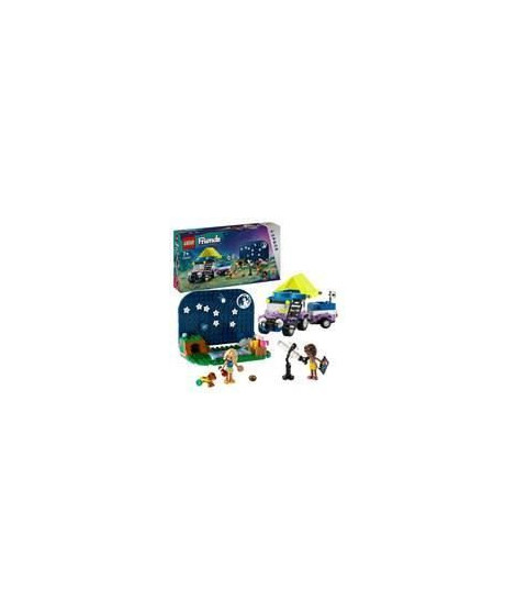 LEGO 42603 Friends Le Camping-Car d'Observation des Étoiles, Jouet pour Enfants, avec Figurines Animales, plus Mini-Poupées