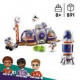 LEGO 42605 Friends La Station Spatiale Martienne et la Fusée, Jouet sur l'Espace avec Navette et 4 Figurines d'Astronautes