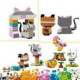 LEGO 11034 Classic Les Animaux de Compagnie Créatifs, Jouet avec Animaux, Modele Chien, Chat, Lapin, Hamster et Oiseau