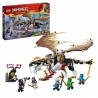 LEGO 71809 NINJAGO Egalt le Maître Dragon, Jouet Ninja avec 5 Minifigurines Ninja dont Personnages Lloyd et Nya