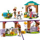 LEGO 42607 Friends L'Étable du Veau d'Autumn, Jouet de Ferme avec Animaux pour Enfants, 2 Figurines, Figurine de Lapin