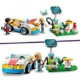 LEGO 42609 Friends La Voiture Électrique et la Borne de Recharge,  Jouet de Voiture, avec les Figurines Nova et Zac