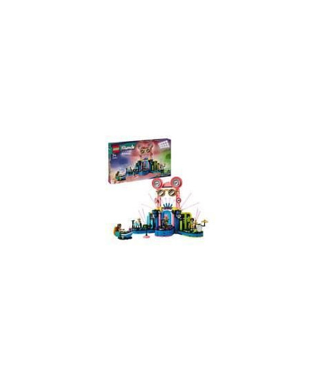 LEGO 42616 Friends Le Spectacle Musical de Heartlake City, Jouet avec 4 Figurines Andrea, Scene et Instruments
