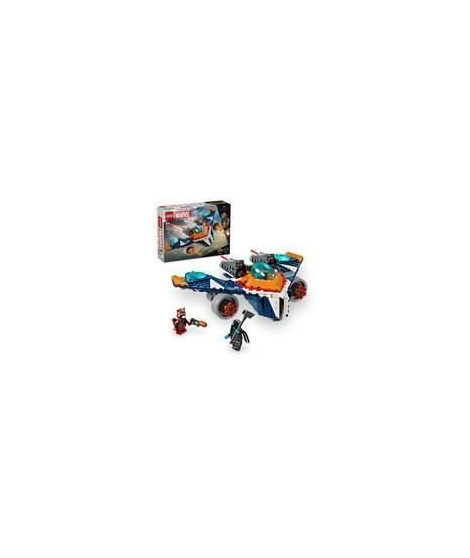 LEGO 76278 Marvel Le Vaisseau Spatial de Rocket contre Ronan, Jouet sur Les Gardiens de la Galaxie, Vaisseau et Minifigurines