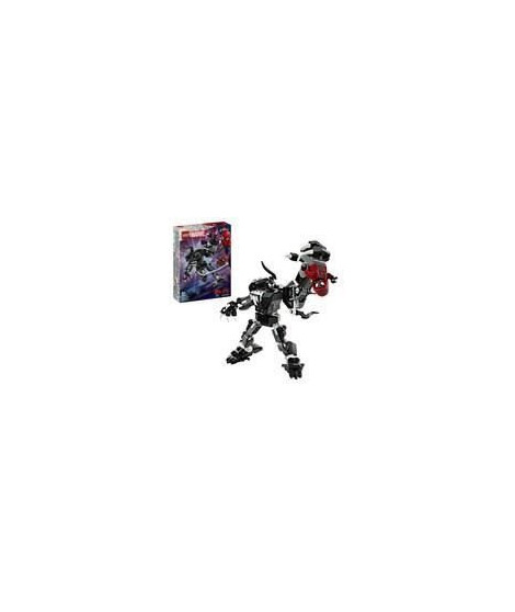 LEGO 76276 Marvel L'Armure Robot de Venom contre Miles Morales, Jouet de Construction avec Minifigurines