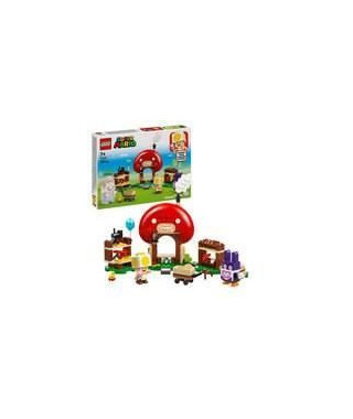 LEGO 71429 Super Mario Ensemble d'Extension Carottin et la Boutique Toad, Jouet pour Enfants Des 6 Ans avec 2 Figurines