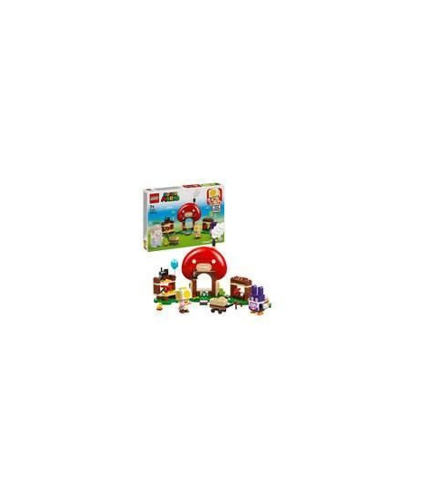 LEGO 71429 Super Mario Ensemble d'Extension Carottin et la Boutique Toad, Jouet pour Enfants Des 6 Ans avec 2 Figurines