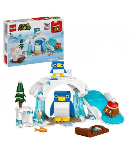 LEGO 71430 Super Mario Ensemble d'Extension Aventure dans la Neige pour la Famille Pingouin, Jouet avec Figurine Goomba