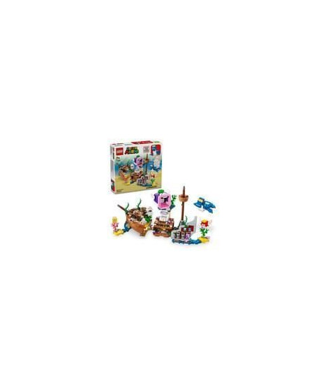 LEGO 71432 Super Mario Ensemble d'Extension Aventure dans l'Épave Engloutie avec Dorrie, Jouet avec Figurines de Cheep Cheep