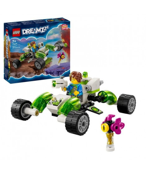 LEGO 71471 DREAMZzz La Voiture tout-terrain de Mateo, Jouet avec Figurines, Buggy et Quadcopter Convertibles