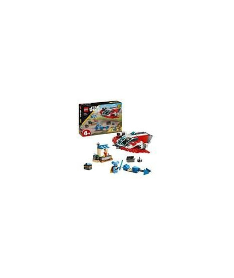 LEGO 75384 Star Wars Le Crimson Firehawk, Jouet de Construction avec Speeder Bike et Minifigurines
