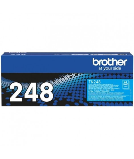 Toner standard - BROTHER - TN248C - Cyan - 1000 pages