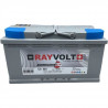 Batterie a décharge lente - RAYVOLT - RVDC-L5D95-AGM - 12V 95AH (C20) / 80AH (C5) - 26 Kg - 352x175x190 mm