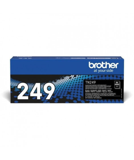 Toner noir trés haute capacité Brother TN249BK - 4500 pages