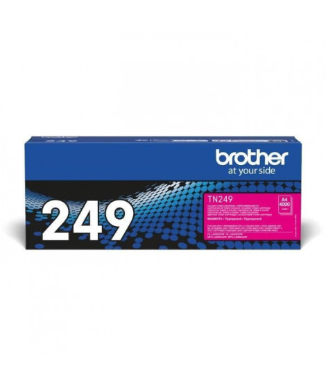 Toner trés haute capacité - BROTHER - TN249M - Magenta - 4000 pages