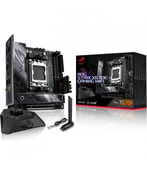ASUS ROG STRIX X670E-I GAMING WIFI Carte mere Socket AM5 AMD X670