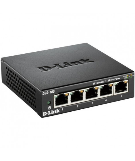 DLINK - DGS105 Switch 5 ports Gigabit