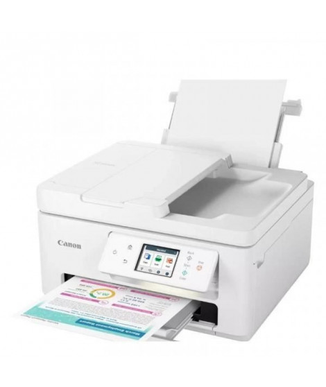 Imprimante Multifonction - CANON PIXMA TS7750i - Jet d'encre bureautique - Couleur - WIFI - Blanc