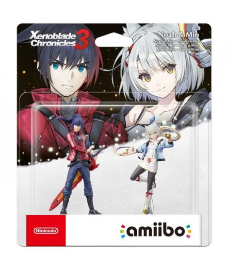 Figurine Amiibo - Noah & Mio | Collection Xenoblade Chronicles