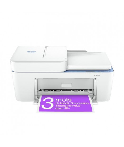 HP Deskjet 4222e Imprimante tout-en-un Jet d'encre couleur Copie Scan - 3 mois d'Instant ink inclus avec HP+