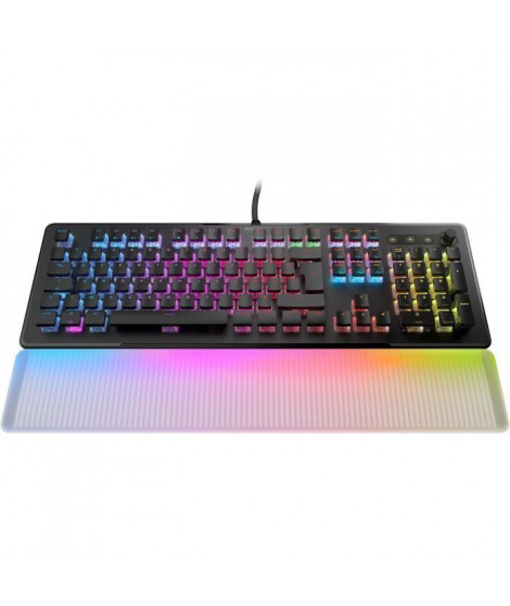 Clavier gamer optique et mécanique - ROCCAT - ROC-12-004 Vulcan II Max - Linéaire - Éclairage RGB - Noir