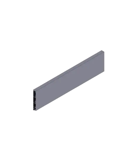 PLINTHE (2M) COULEUR ALU 16X10 0