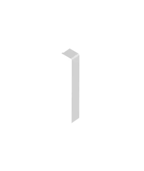 EMBOUT DE FERMETURE BLANC RAL9 0